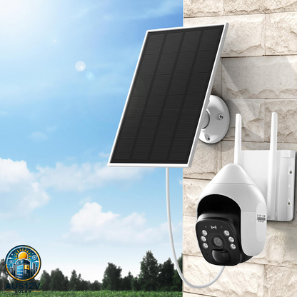 UL-tech 3MP Security Camera Solar Panel