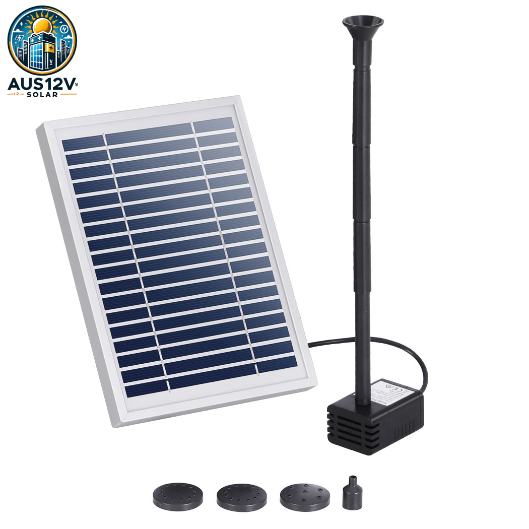 Gardeon Solar Pond Pump Submersible Water Fountain Kit 4.4FT