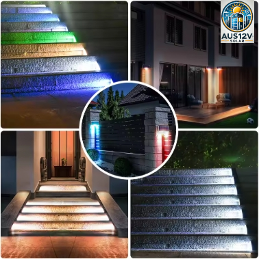 LED Outdoor Solar Light Step Lamp