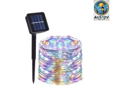 12M 8Modes Outdoor Solar Fairy Lights