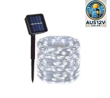 12M 8Modes Outdoor Solar Fairy Lights