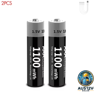 MATOV Li-ion AAA Rechargeable Batteries USB Lithium-ion 3400mWh 1.5V