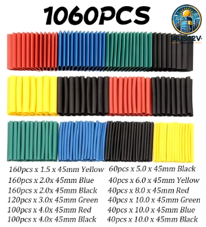 1060/530/127PCS Heat Shrink Tubing kit