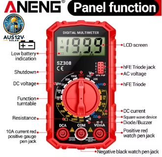 ANENG SZ308 Digital Multimeter