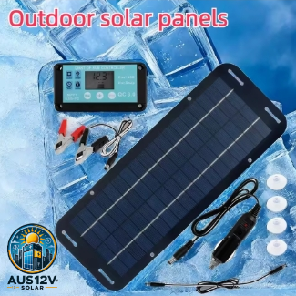 12V Solar Panel Kit IP65 Waterproof Solar Trickle Charger