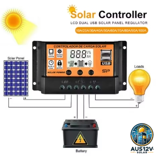 MPPT Solar Charge Controller 50A 100A