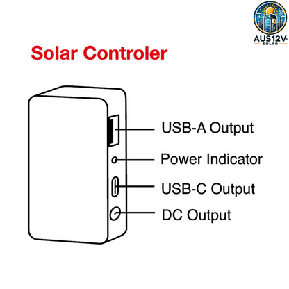 100W Solar Panel Portable Charger Foldable Power Generator