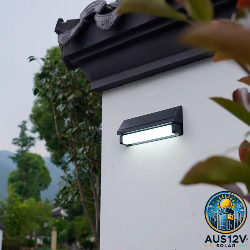 Solar LED Wall Light with Motion Sensor