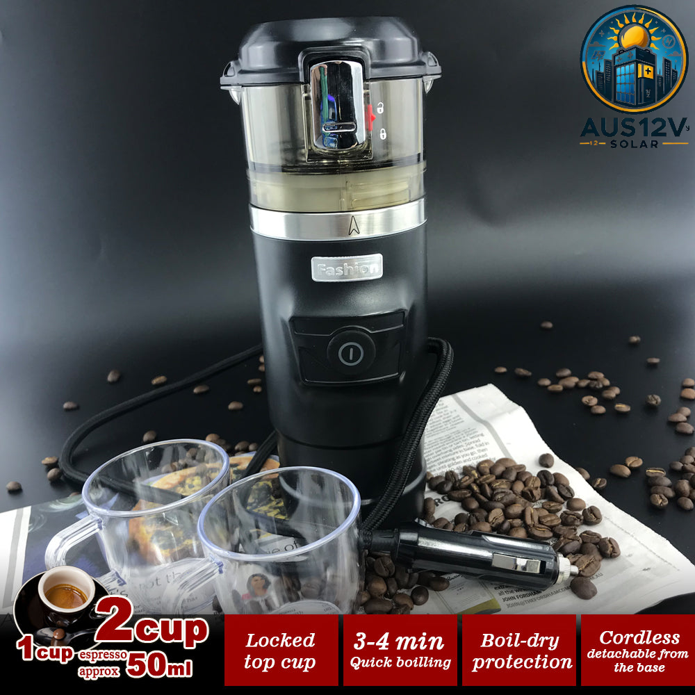 12V Car Espresso Maker Set