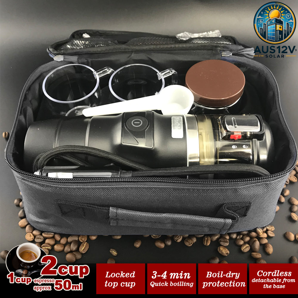 12V Car Espresso Maker Set