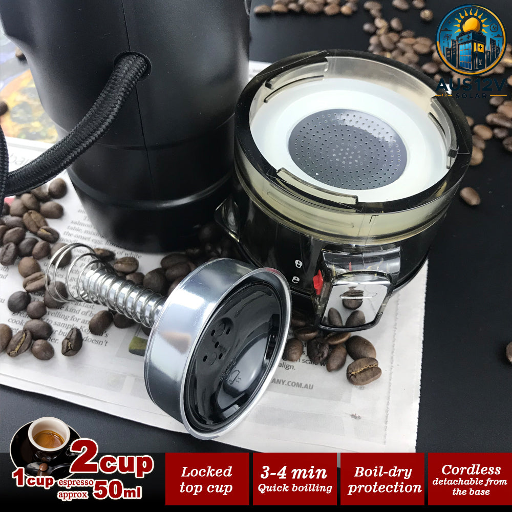 12V Car Espresso Maker Set